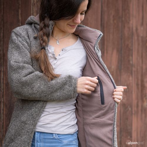 Wolljacke Eileen Innentasche